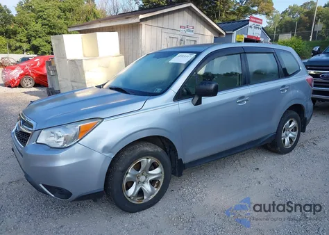 2014 Subaru Forester 2.5I from USA, damaged, VIN JF2SJAAC8EH444127